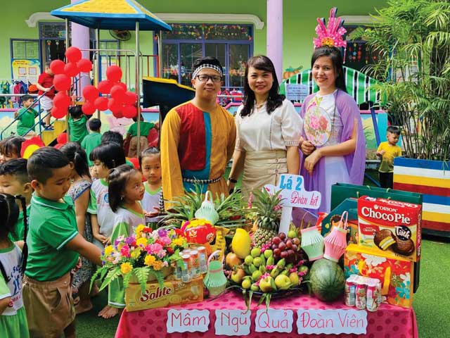 Mâm ngũ quả trung thu