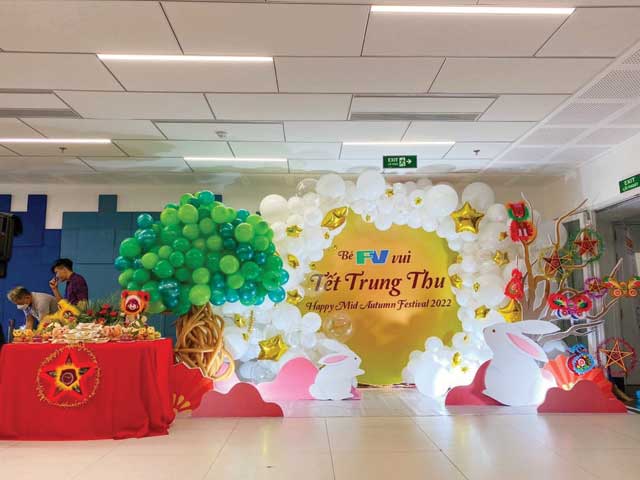 Trang trí trung thu ấn tượng