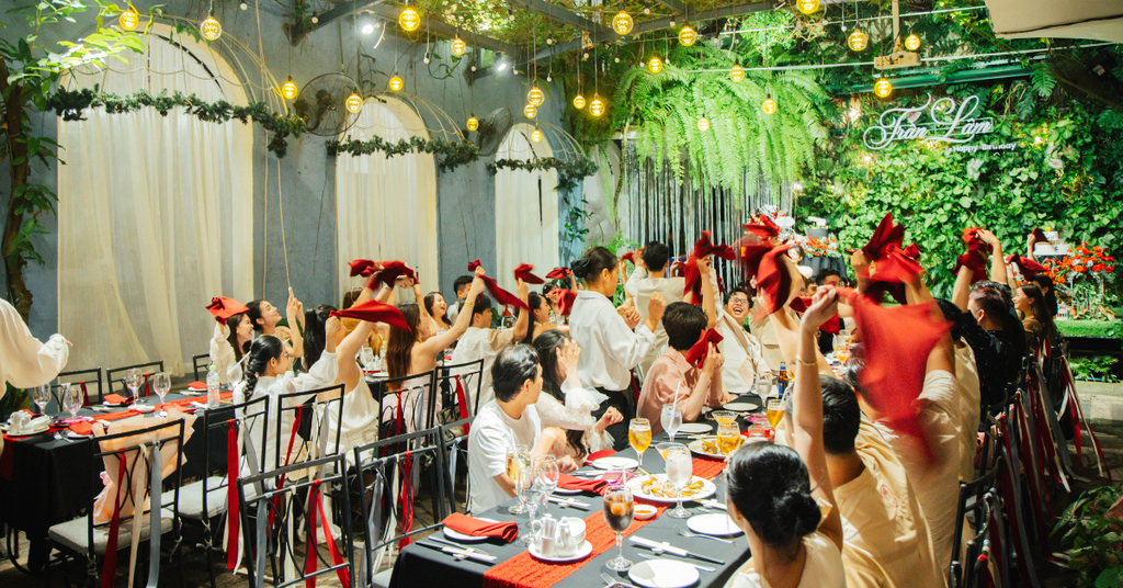 Xu hướng đặt tiệc liên hoan cuối năm